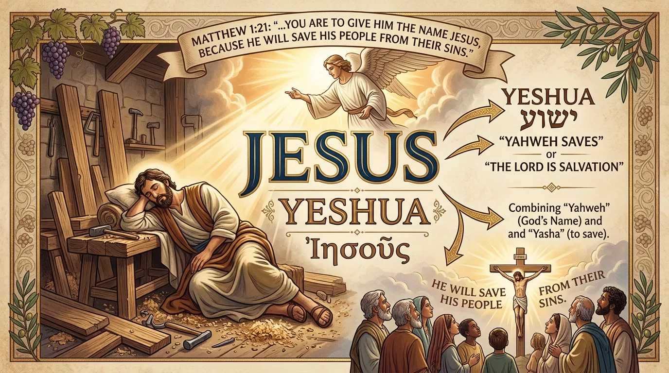 Jesus Name Meaning in the Bible