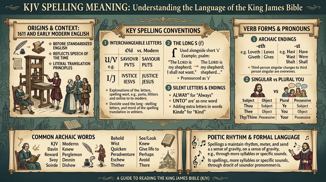 KJV Spelling Meaning