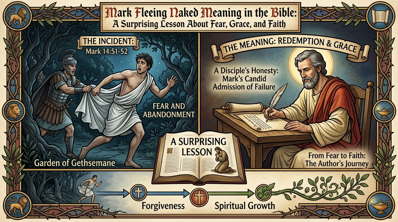 Mark Fleeing Naked Meaning in the Bible