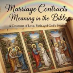 Marriage Contracts Meaning in the Bible
