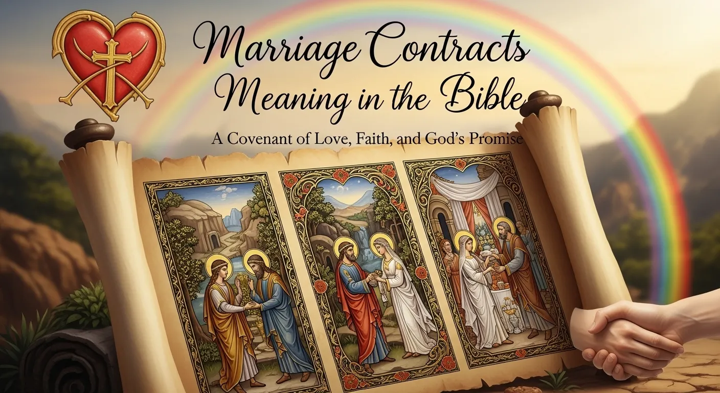 Marriage Contracts Meaning in the Bible