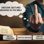 Obscene Gestures Meaning in the Bible