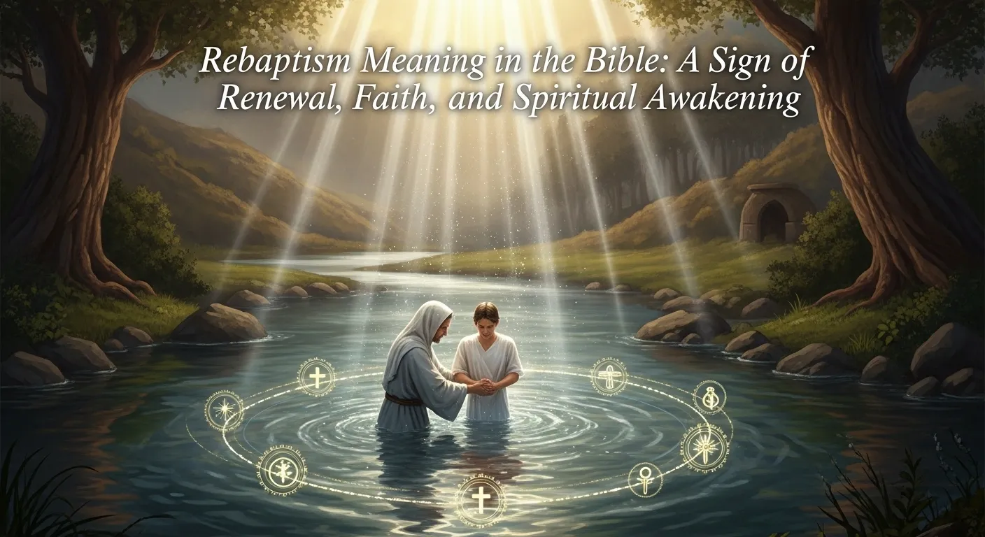 Rebaptism Meaning in the Bible