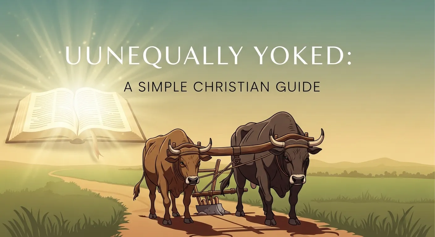 Unequally Yoked Meaning in the Bible